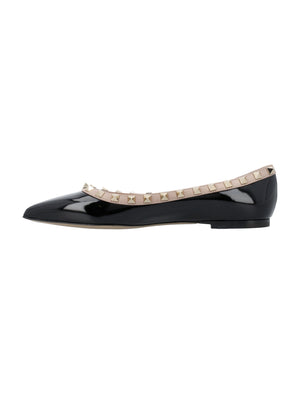 VALENTINO GARAVANI Studded Mini Ballerina Flats