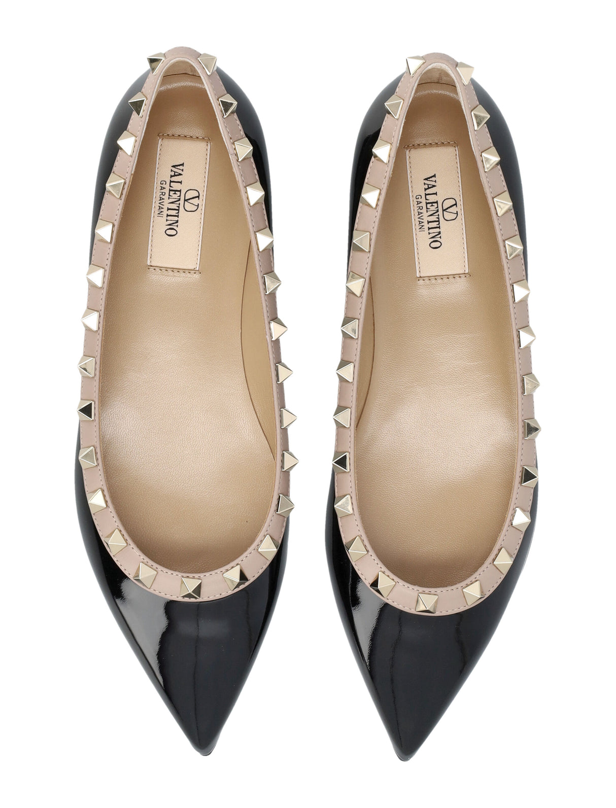 VALENTINO GARAVANI Studded Mini Ballerina Flats