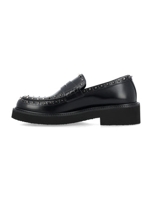 VALENTINO GARAVANI Mini Studs Gentleman Loafers