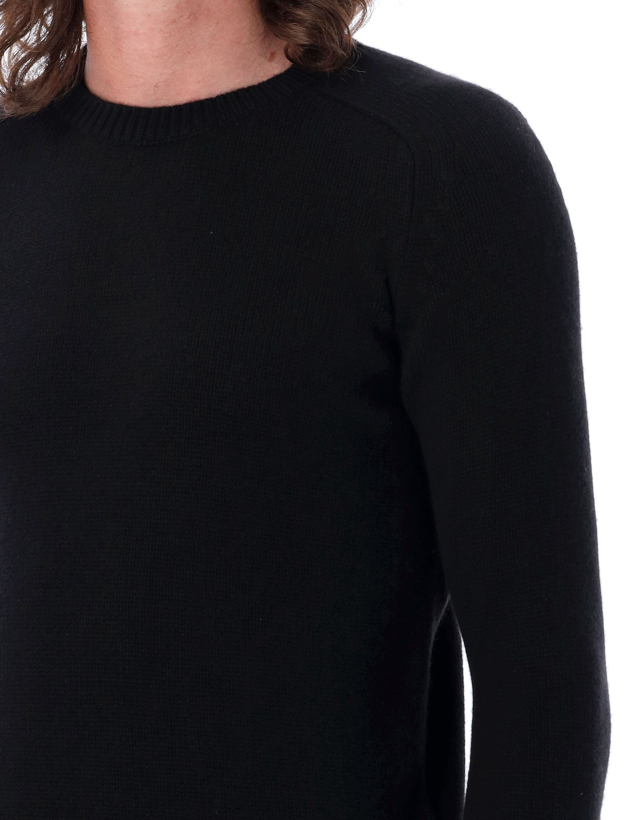 SAINT LAURENT Luxury Cashmere Crewneck Sweater - Size M