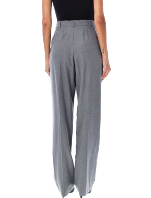 STELLA MCCARTNEY Elegant Mid-Rise Straight-Leg Wool Trousers