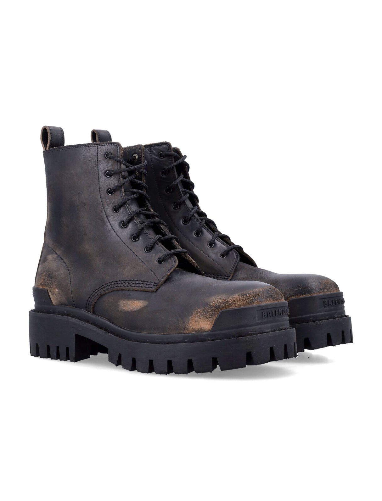 BALENCIAGA Men's 20MM Lace-Up Boot