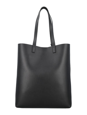 SAINT LAURENT Bold Leather Executive Handbag (33 x 39 x 13.5 cm)