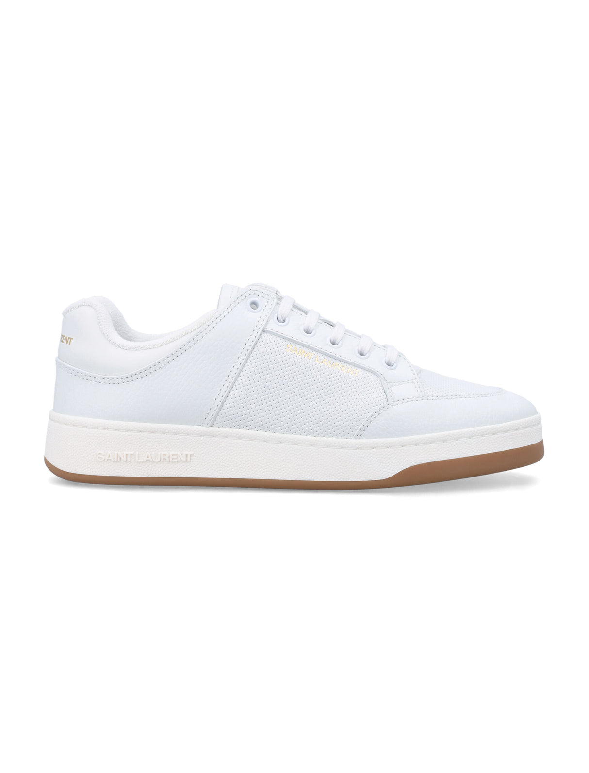 SAINT LAURENT Luxury Low-Top Leather Sneakers