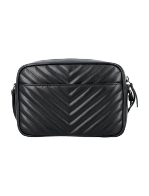 SAINT LAURENT Elegant Mini Black Leather Handbag