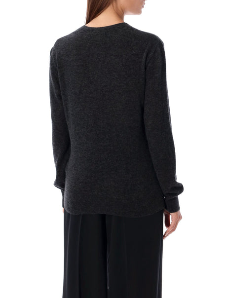 SAINT LAURENT Luxurious Cashmere-Silk Blend Sweater