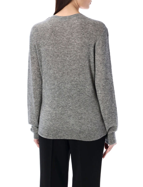 SAINT LAURENT Luxurious Cashmere-Silk Blend Sweater