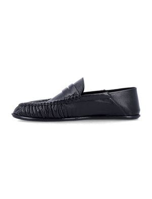 SAINT LAURENT Men's Penny Loafers with Flexible Design