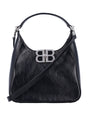 BALENCIAGA Mini Soft Leather Hobo Handbag