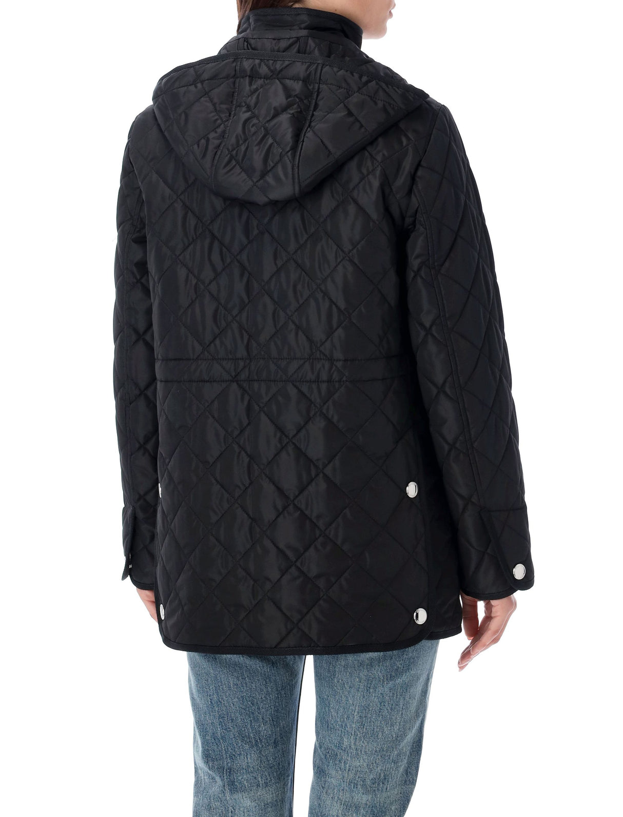 BURBERRY Elegant Black Polyamide Jacket