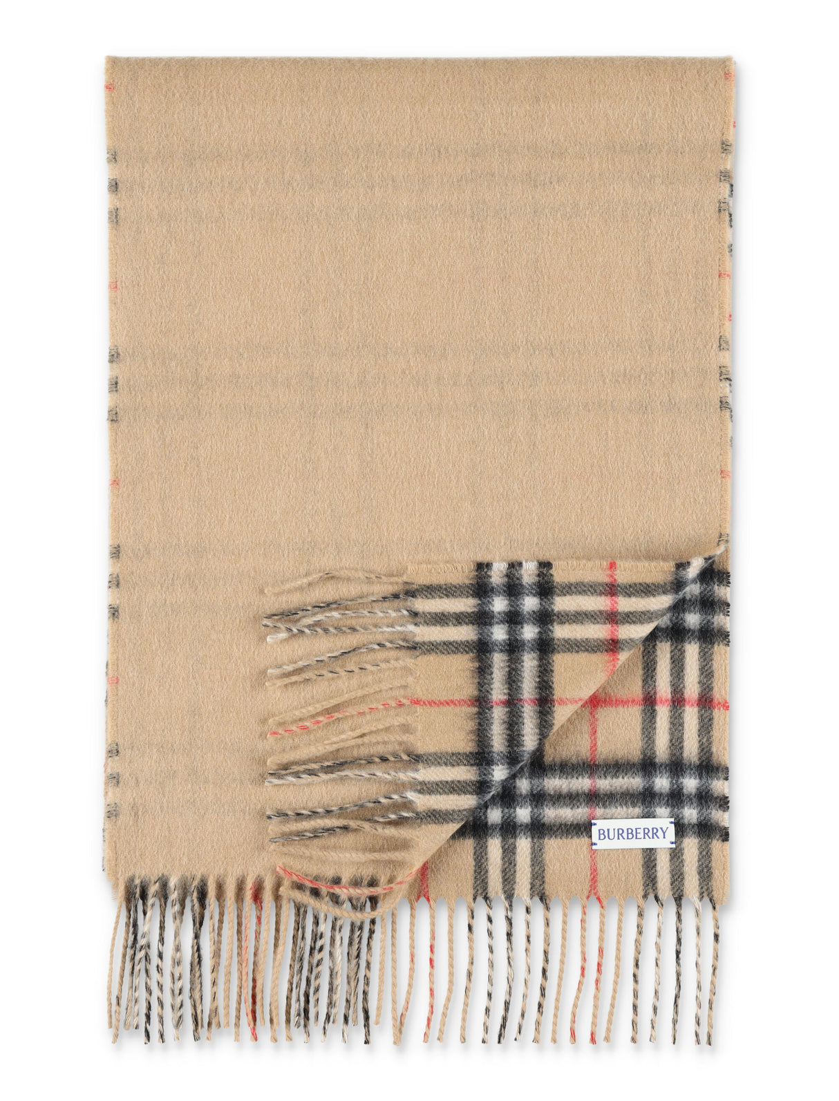 BURBERRY Classic Check Cashmere Scarf