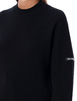 BALENCIAGA Cozy Cropped Sweater for Women - FW24