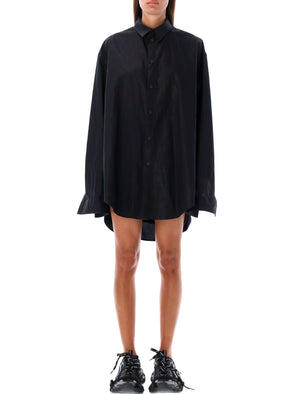 BALENCIAGA Oversized Relaxed Fit Dress with Exaggerated Cuffs - Size 36