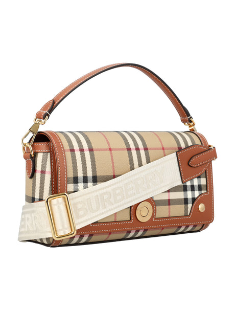 BURBERRY Chic Briar Brown Mini Handbag (14 x 24 x 8 cm)