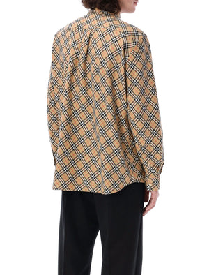 BURBERRY Classic Check Cotton Shirt - Available in XL