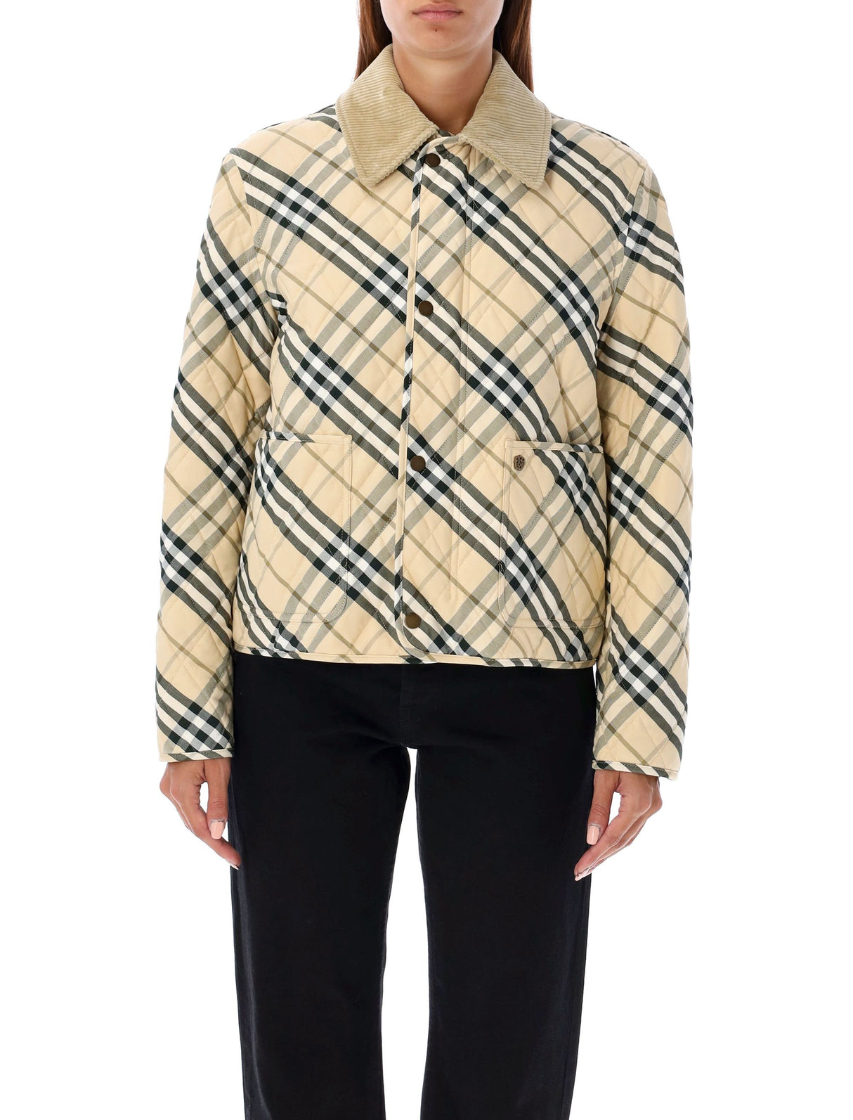 BURBERRY Quilted Barn Jacket for Women - Regular Fit