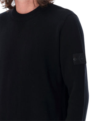 STONE ISLAND Men's Relaxed Fit Crewneck Sweater - Size L