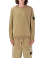 STONE ISLAND Military-Inspired Cotton Sweatshirt with Utility Pocket