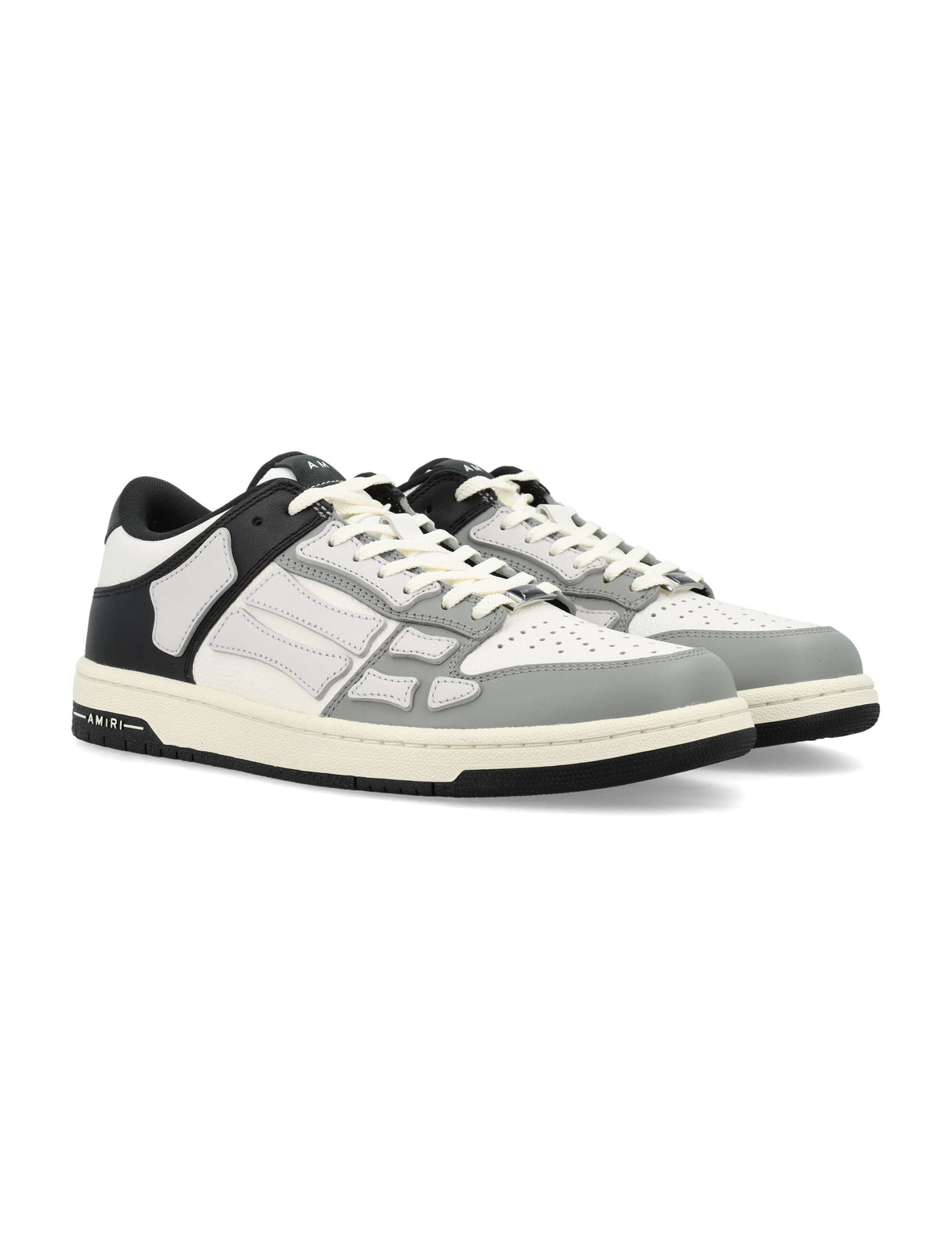 AMIRI Two-Tone Skeletal Low Top Sneaker for Men