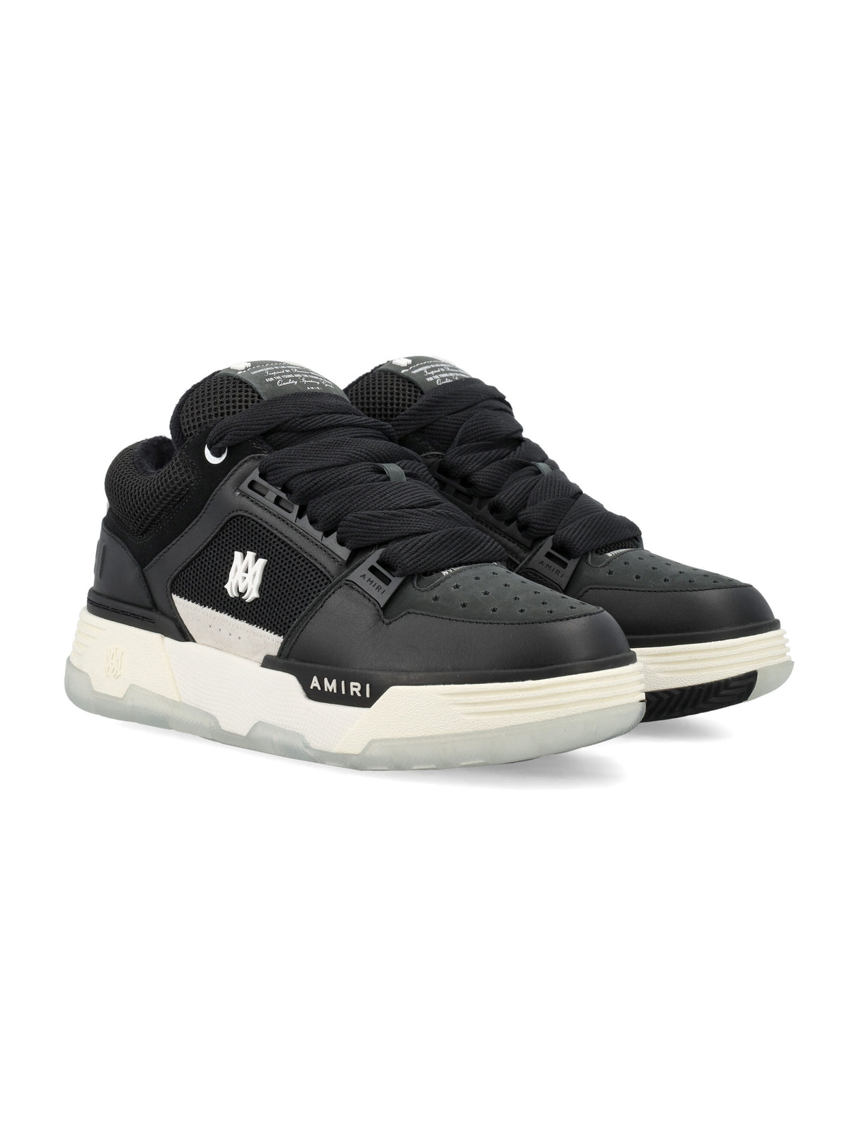 AMIRI Men's Low-Top MA-1 Sneakers - Black