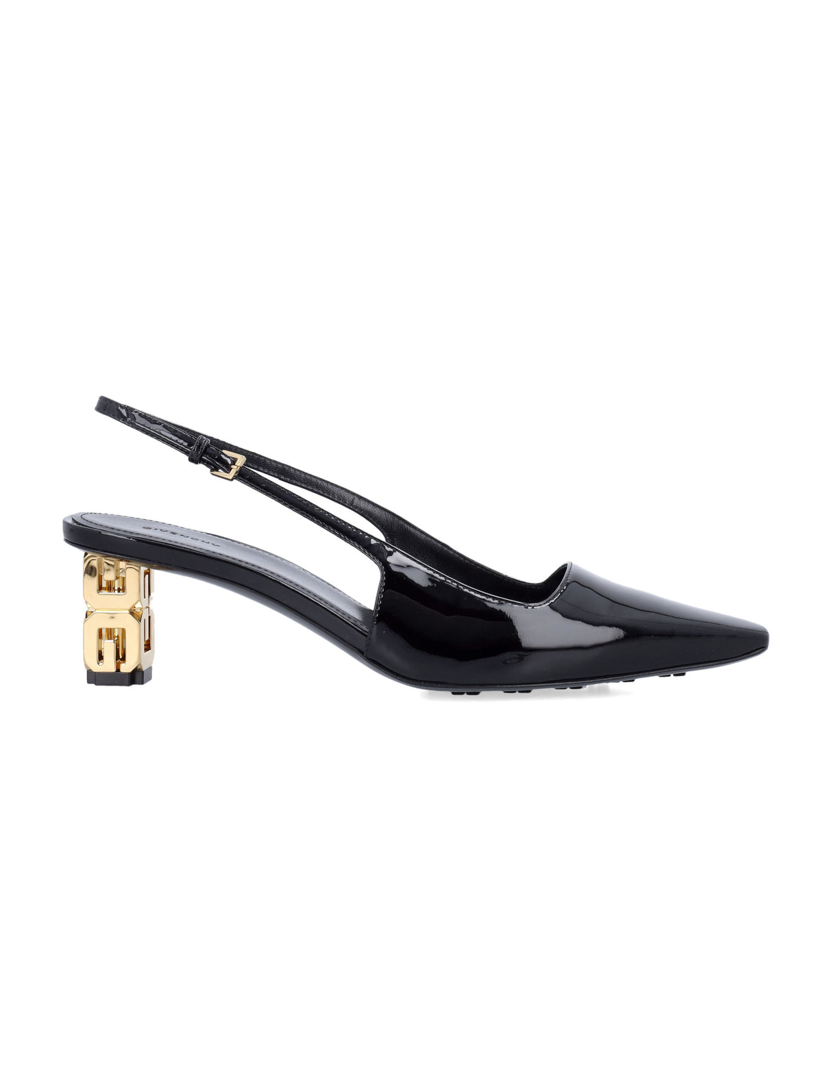 GIVENCHY Elegant Slingback Pumps with Gold-Tone Heel - 2 inch