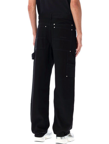 GIVENCHY Wide-Leg Carpenter Denim Pants - Size 32