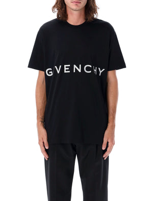 GIVENCHY Oversized Logo T-Shirt for Men - Size L