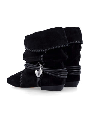 ISABEL MARANT Sellen Low Mini Boots - All-Season Essential