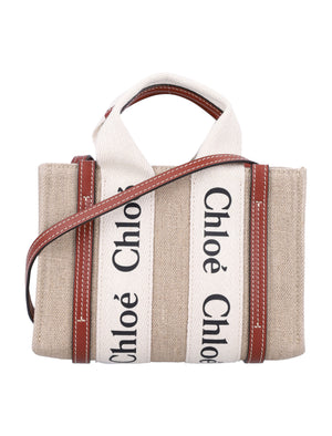 CHLOÉ Mini Canvas Tote Handbag