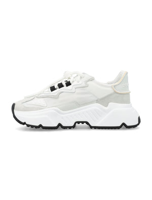 DOLCE & GABBANA Chic Daymaster Mixed-Material Sneakers for Women