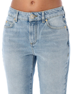 BALMAIN Elegant Flared Distressed Jeans