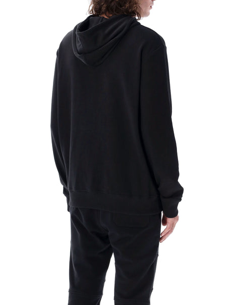 BALMAIN Luxury Streetwear Hoodie with Iconic Front Logo