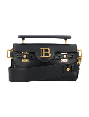 BALMAIN Elegant Mini Crossbody Handbag 19cm