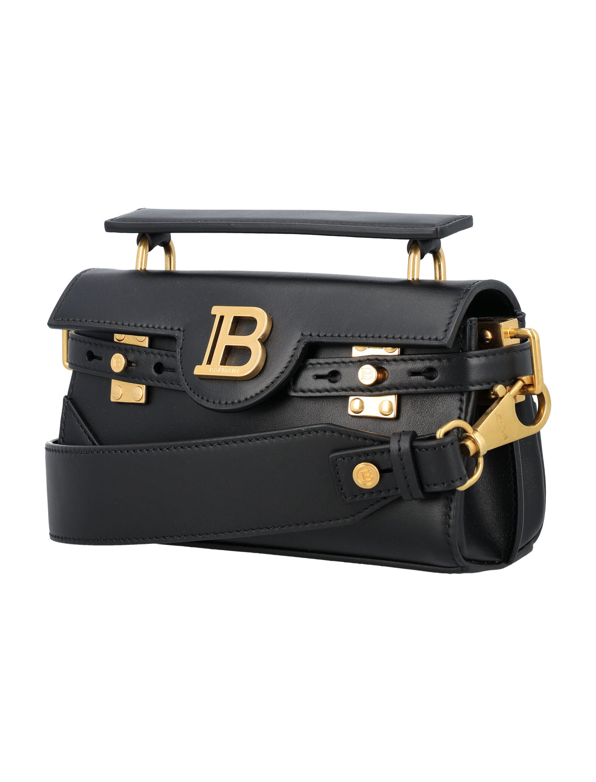 BALMAIN Elegant Mini Crossbody Handbag 19cm