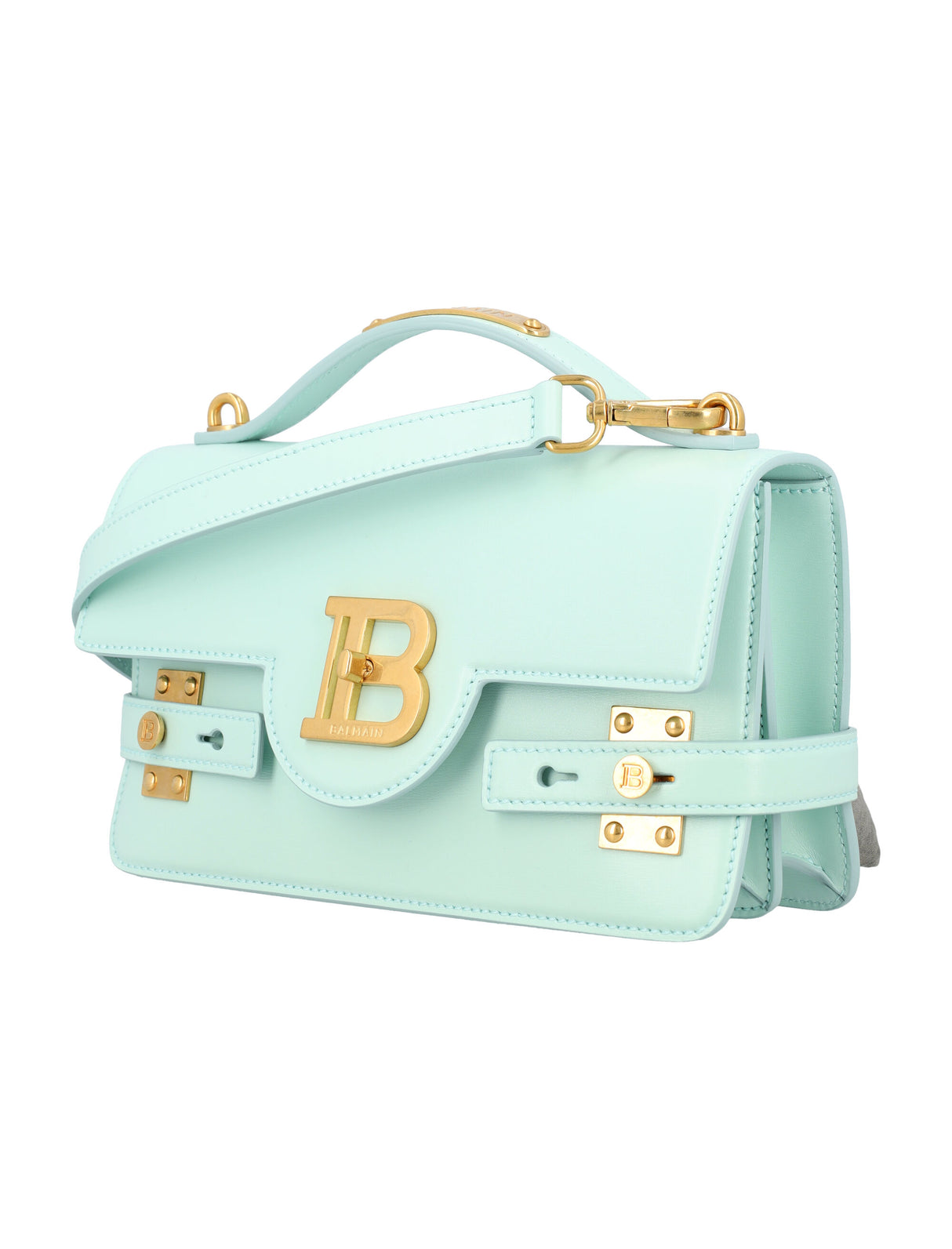 BALMAIN Elegant Mint Mini Shoulder Bag 24