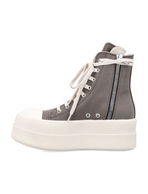 DRKSHDW Double Bumper High-Top Canvas Sneakers