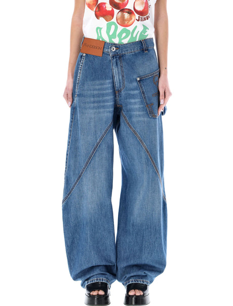 JW ANDERSON Twisted Workwear Denim Jeans