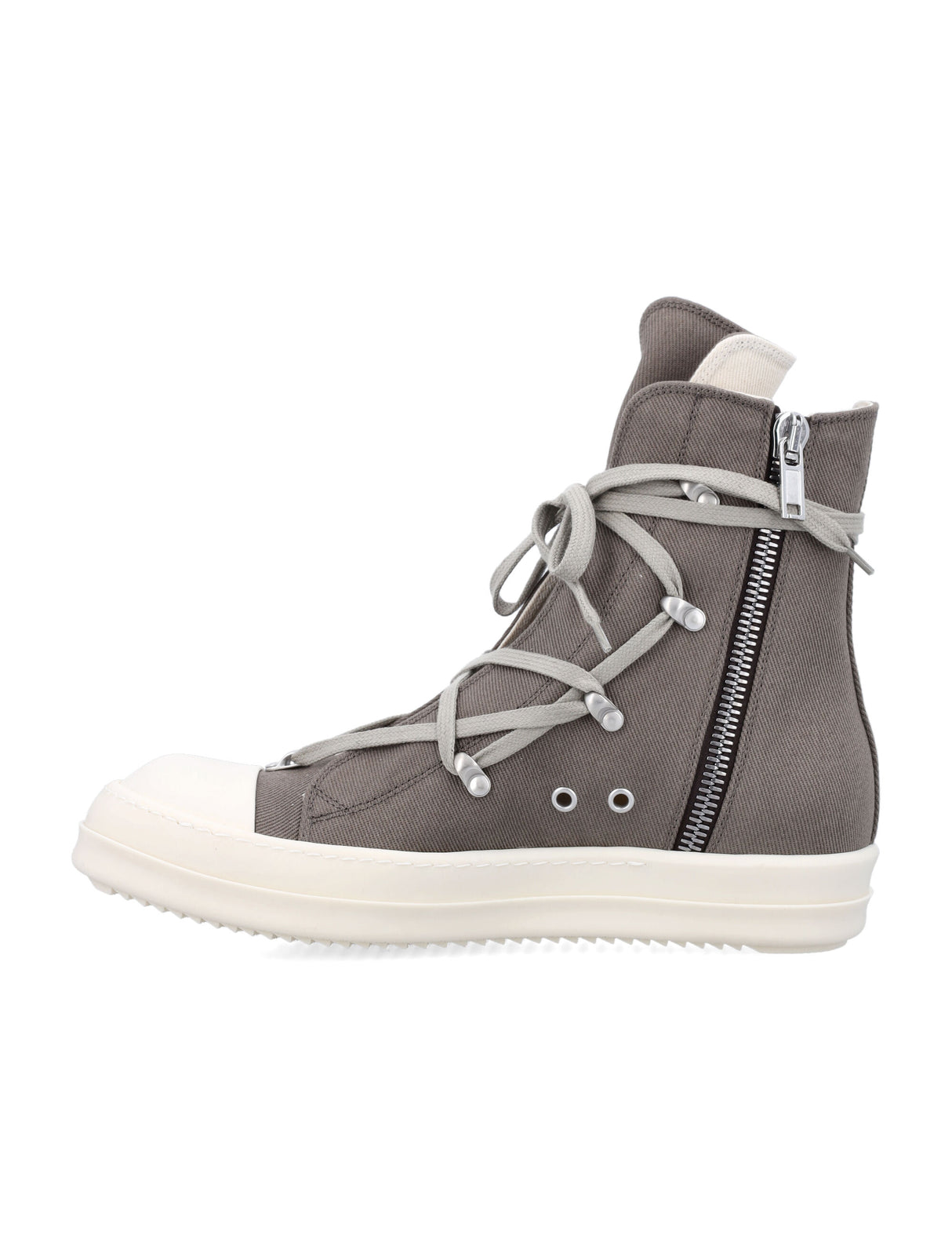 DRKSHDW Urban Edge High-Top Sneakers with Zip Accent