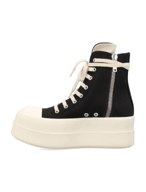 DRKSHDW Urban Skyline High-Top Canvas Sneakers with Double Platform