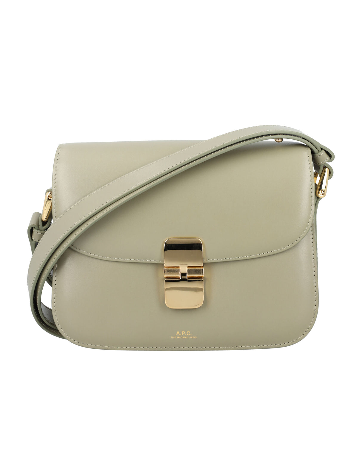 A.P.C. Elegant Mini Grace Trapezoidal Handbag