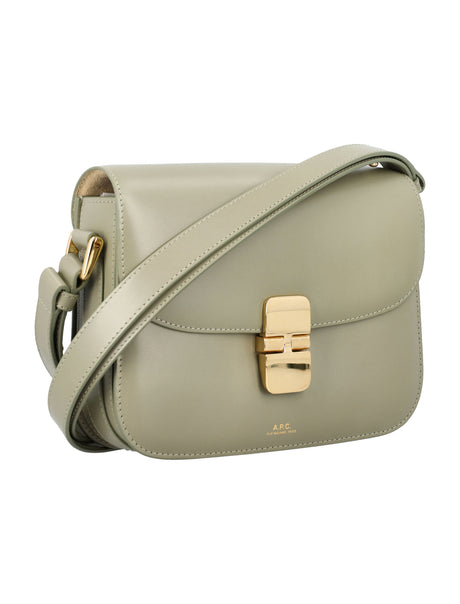 A.P.C. Elegant Mini Grace Trapezoidal Handbag