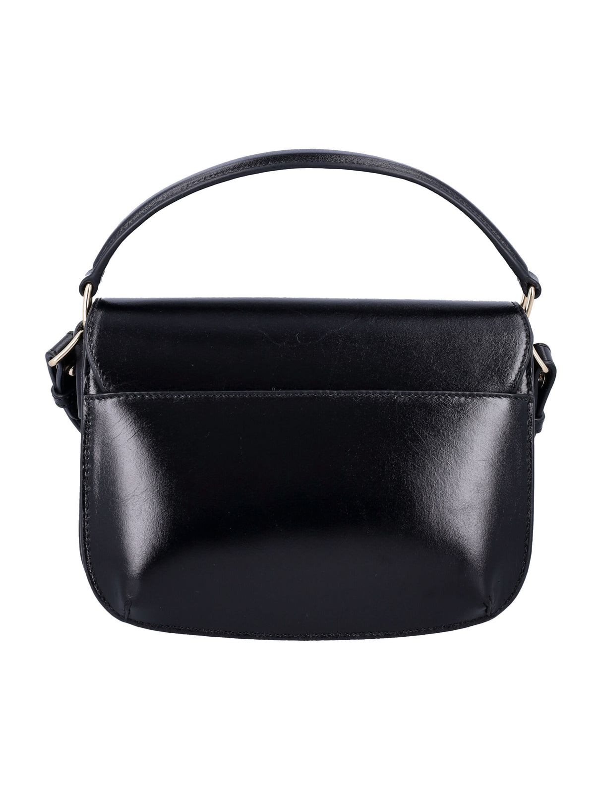 A.P.C. Mini Leather Shoulder Strap Handbag