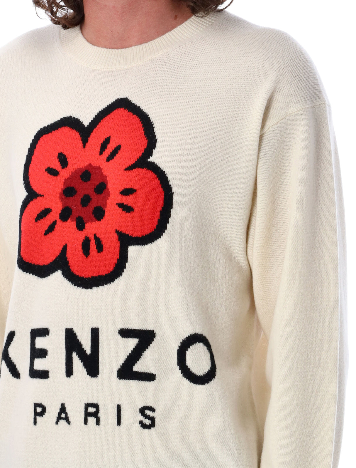 KENZO Bold Flower Motif Jumper - Regular Fit