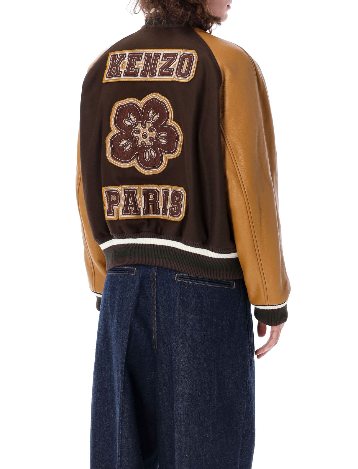 KENZO Floral Varsity Jacket - Regular Fit