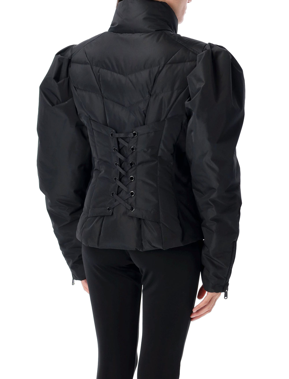 GOLDBERGH Women's Delphine Puff Sleeve Ski Down Jacket - Size 38