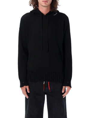 MARNI Distressed Hooded Knit Sweater – FW24 Collection