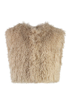 ISABEL MARANT Chic Faux Fur Waistcoat for Women - Fall/Winter 2024