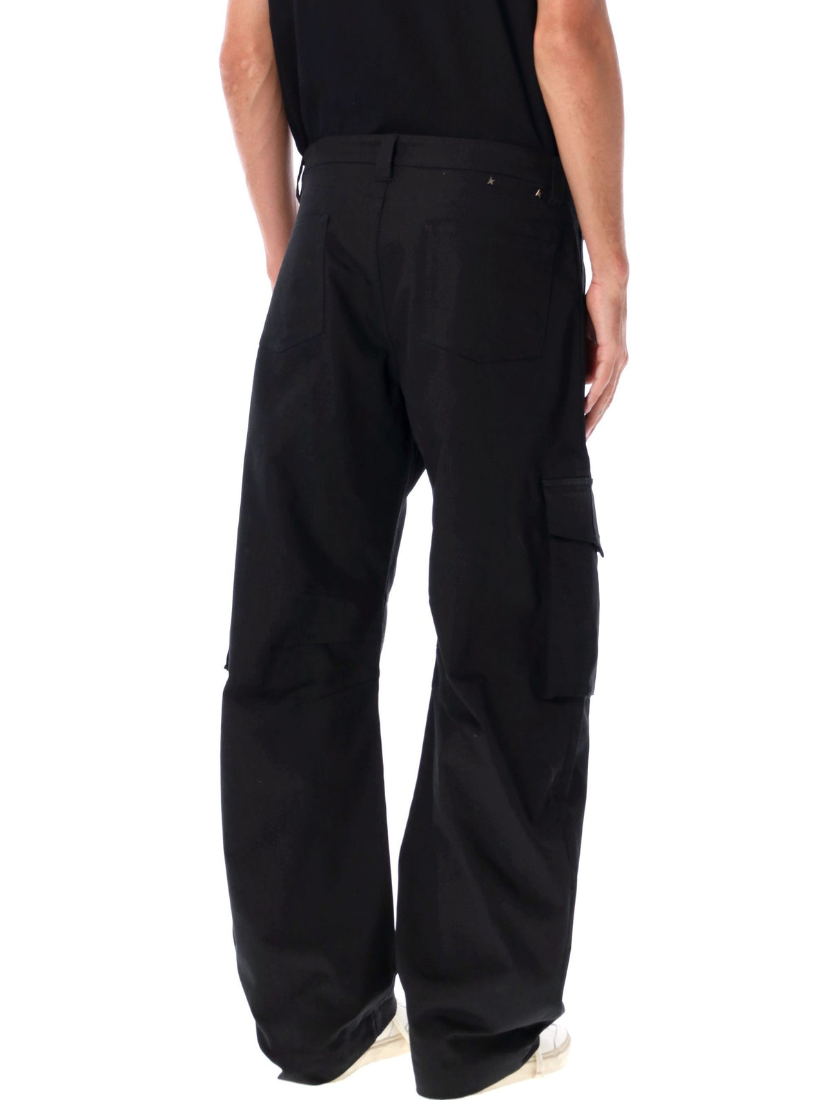 GOLDEN GOOSE Men's Wide-Leg Cargo Pants - Size 50