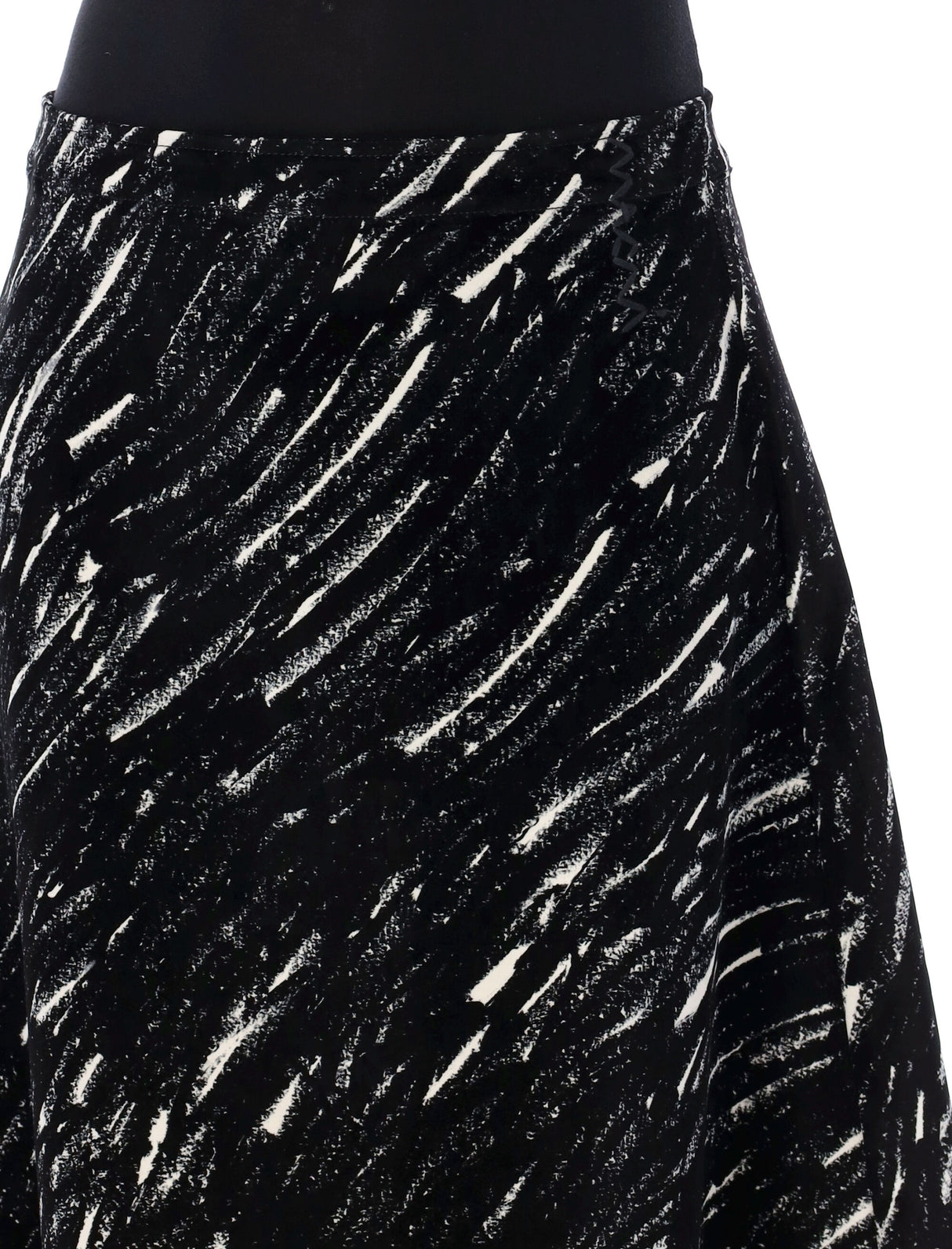 MARNI High-Waist Brushstroke Print Midi Skirt