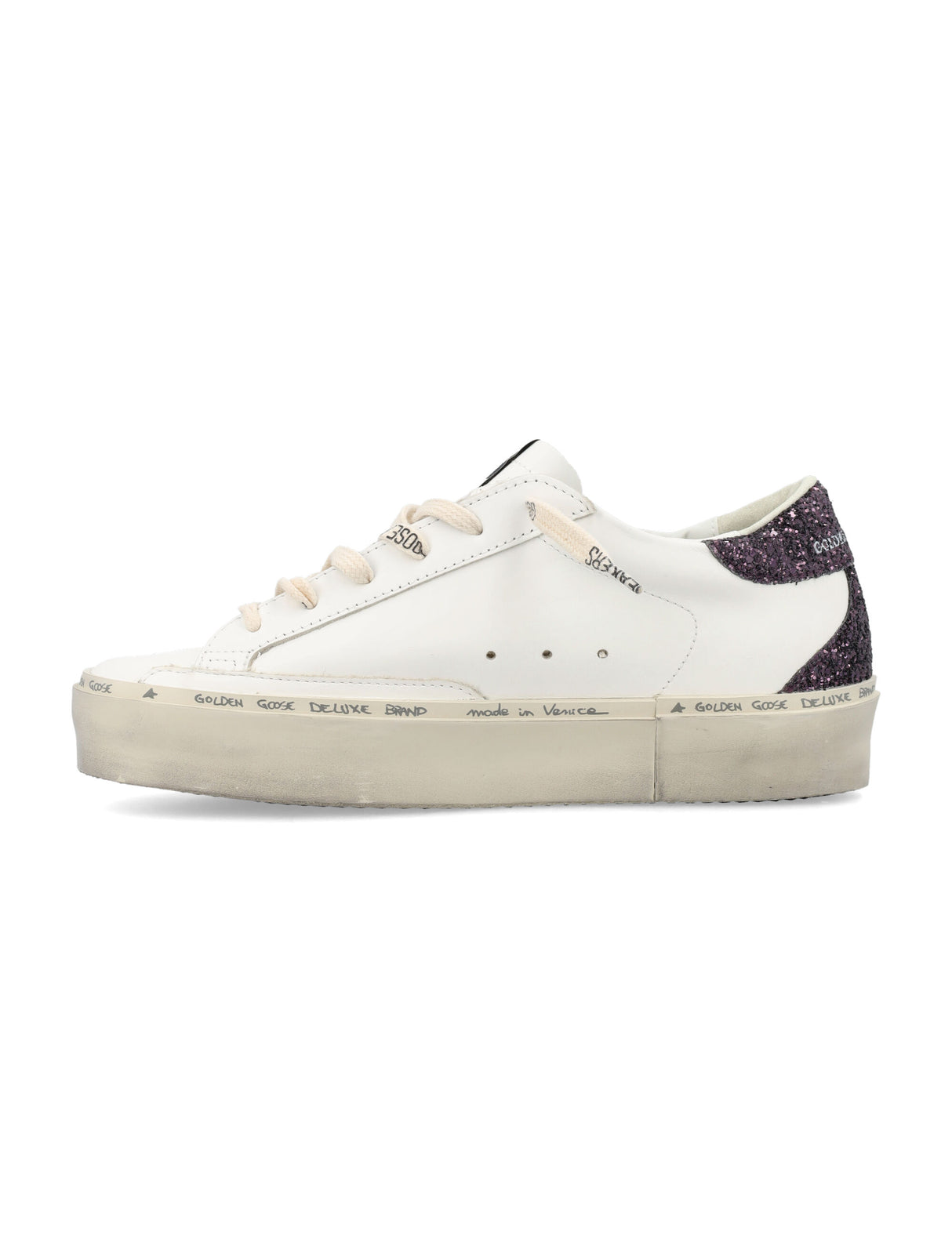 GOLDEN GOOSE Hi Star Glitter Sneakers for Women